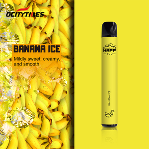 recharge 500 puffs yellow disposable vape pen